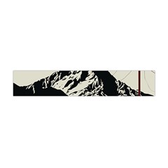 Mountains Premium Plush Fleece Scarf (mini)