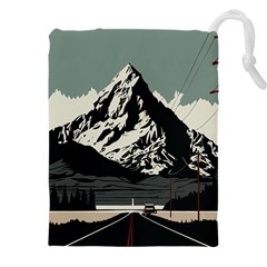 Mountains Drawstring Pouch (4xl)