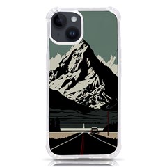 Mountains Iphone 14 Tpu Uv Print Case