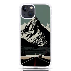 Mountains Iphone 13 Tpu Uv Print Case