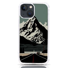 Mountains Iphone 13 Mini Tpu Uv Print Case by Salmanaz77