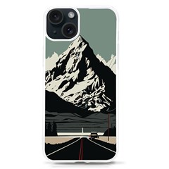 Mountains Iphone 15 Tpu Uv Print Case by Salmanaz77