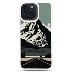 Mountains Iphone 15 Plus Tpu Uv Print Case by Salmanaz77