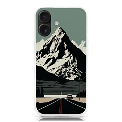 Mountains Iphone 16 Tpu Uv Print Case by Salmanaz77