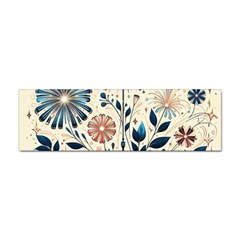 Flowers Bloom Blossom Flora Modern Sticker (bumper)