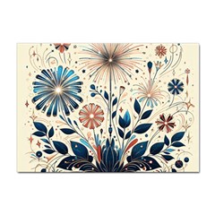 Flowers Bloom Blossom Flora Modern Sticker A4 (100 Pack)