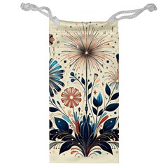 Flowers Bloom Blossom Flora Modern Jewelry Bag