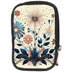 Flowers Bloom Blossom Flora Modern Compact Camera Leather Case Front