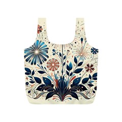 Flowers Bloom Blossom Flora Modern Full Print Recycle Bag (s)