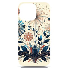 Flowers Bloom Blossom Flora Modern Iphone 14 Pro Max Black Uv Print Pc Hardshell Case by Salmanaz77