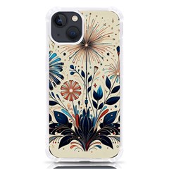 Flowers Bloom Blossom Flora Modern Iphone 13 Tpu Uv Print Case