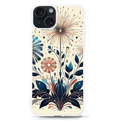 Flowers Bloom Blossom Flora Modern Iphone 15 Tpu Uv Print Case by Salmanaz77