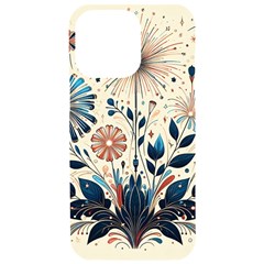 Flowers Bloom Blossom Flora Modern Iphone 15 Pro Max Black Uv Print Pc Hardshell Case by Salmanaz77