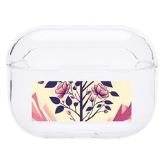 Roses Flowers Bloom Nature Blossom Hard Pc Airpods Pro Case