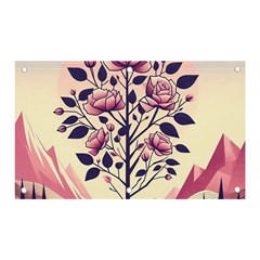 Roses Flowers Bloom Nature Blossom Banner And Sign 5  X 3 