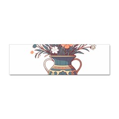 Flower Vase Nature Bloom Blossom Sticker (bumper) by Salmanaz77