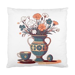 Flower Vase Nature Bloom Blossom Standard Cushion Case (one Side)