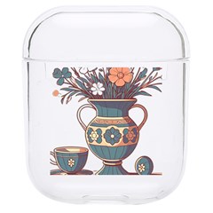 Flower Vase Nature Bloom Blossom Hard Pc Airpods 1/2 Case by Salmanaz77