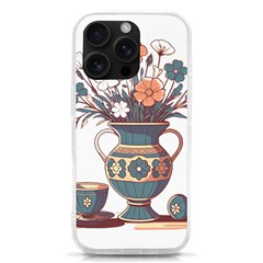 Flower Vase Nature Bloom Blossom Iphone 16 Pro Tpu Uv Print Case