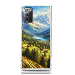 Forest Landscape Nature Trees Samsung Galaxy Note 20 Tpu Uv Case by Salmanaz77