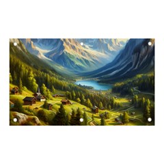 Forest Landscape Nature Trees Banner And Sign 5  X 3 