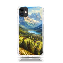 Forest Landscape Nature Trees Iphone 11 Tpu Uv Print Case by Salmanaz77