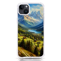 Forest Landscape Nature Trees Iphone 14 Plus Tpu Uv Print Case by Salmanaz77