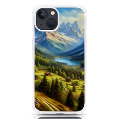 Forest Landscape Nature Trees Iphone 13 Tpu Uv Print Case by Salmanaz77