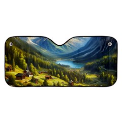 Forest Landscape Nature Trees Car Windshield Sunshade