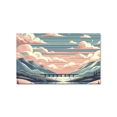 Artwork Painting Sculpture Nature Sticker (rectangular)