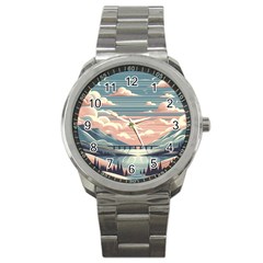 Artwork Painting Sculpture Nature Sport Metal Watch