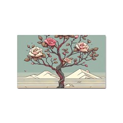 Roses Flowers Bloom Nature Blossom Sticker (rectangular)