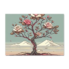 Roses Flowers Bloom Nature Blossom Sticker A4 (100 Pack)