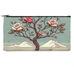 Roses Flowers Bloom Nature Blossom Pencil Cases