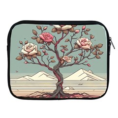 Roses Flowers Bloom Nature Blossom Apple Ipad 2/3/4 Zipper Cases