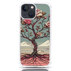 Roses Flowers Bloom Nature Blossom Iphone 13 Mini Tpu Uv Print Case by Salmanaz77