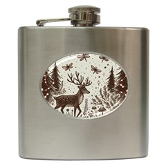 Artwork Graffiti Painting Creative Hip Flask (6 Oz)