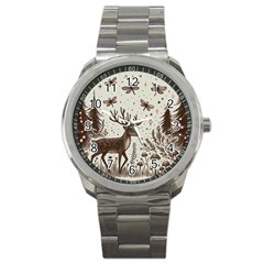 Artwork Graffiti Painting Creative Sport Metal Watch