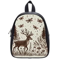 Artwork Graffiti Painting Creative School Bag (small) by Salmanaz77