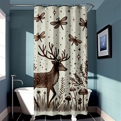 Artwork Graffiti Painting Creative Shower Curtain 36  X 72  (stall) 