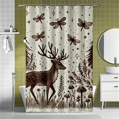 Artwork Graffiti Painting Creative Shower Curtain 48  X 72  (small) 