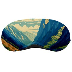 Mountains Nature Forest Landscape Sleep Mask