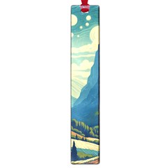 Mountains Nature Forest Landscape Large Book Marks