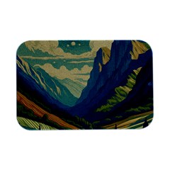 Mountains Nature Forest Landscape Open Lid Metal Box (silver)   by Salmanaz77