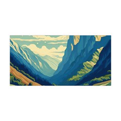 Mountains Nature Forest Landscape Yoga Headband