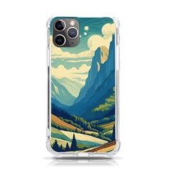 Mountains Nature Forest Landscape Iphone 11 Pro 5 8 Inch Tpu Uv Print Case by Salmanaz77