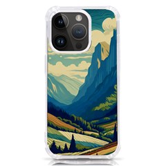 Mountains Nature Forest Landscape Iphone 14 Pro Tpu Uv Print Case by Salmanaz77