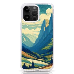 Mountains Nature Forest Landscape Iphone 14 Pro Max Tpu Uv Print Case by Salmanaz77