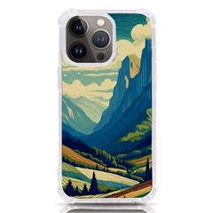 Mountains Nature Forest Landscape Iphone 13 Pro Tpu Uv Print Case by Salmanaz77