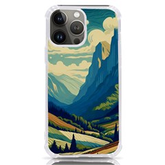 Mountains Nature Forest Landscape Iphone 13 Pro Max Tpu Uv Print Case by Salmanaz77